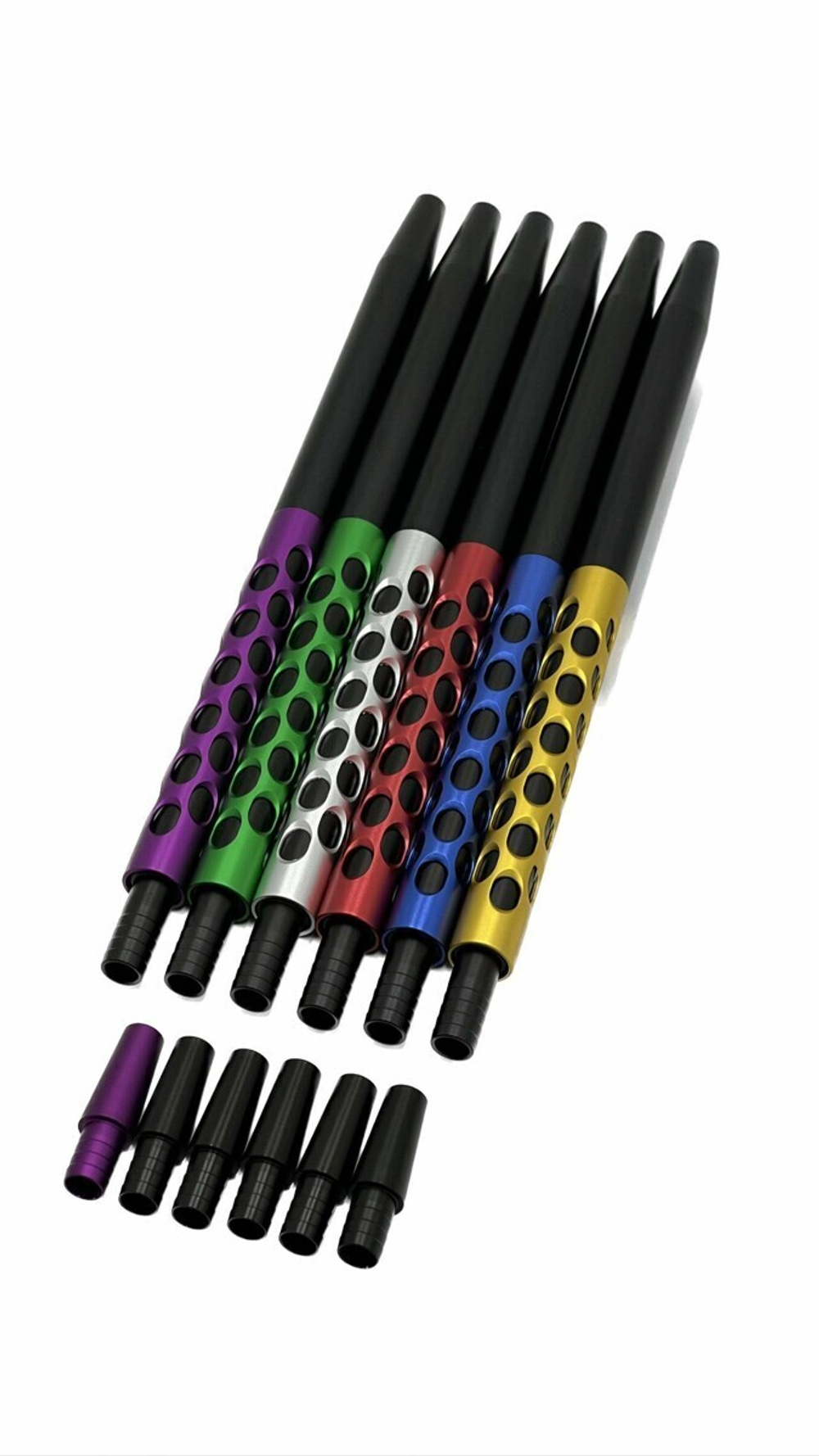 Мундштук Alluminium Set Hive Black-Purple