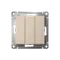 Выключатель 3-кл. AtlasDesign (сх. 1+1+1) 10AX механизм песочн. SE ATN001231