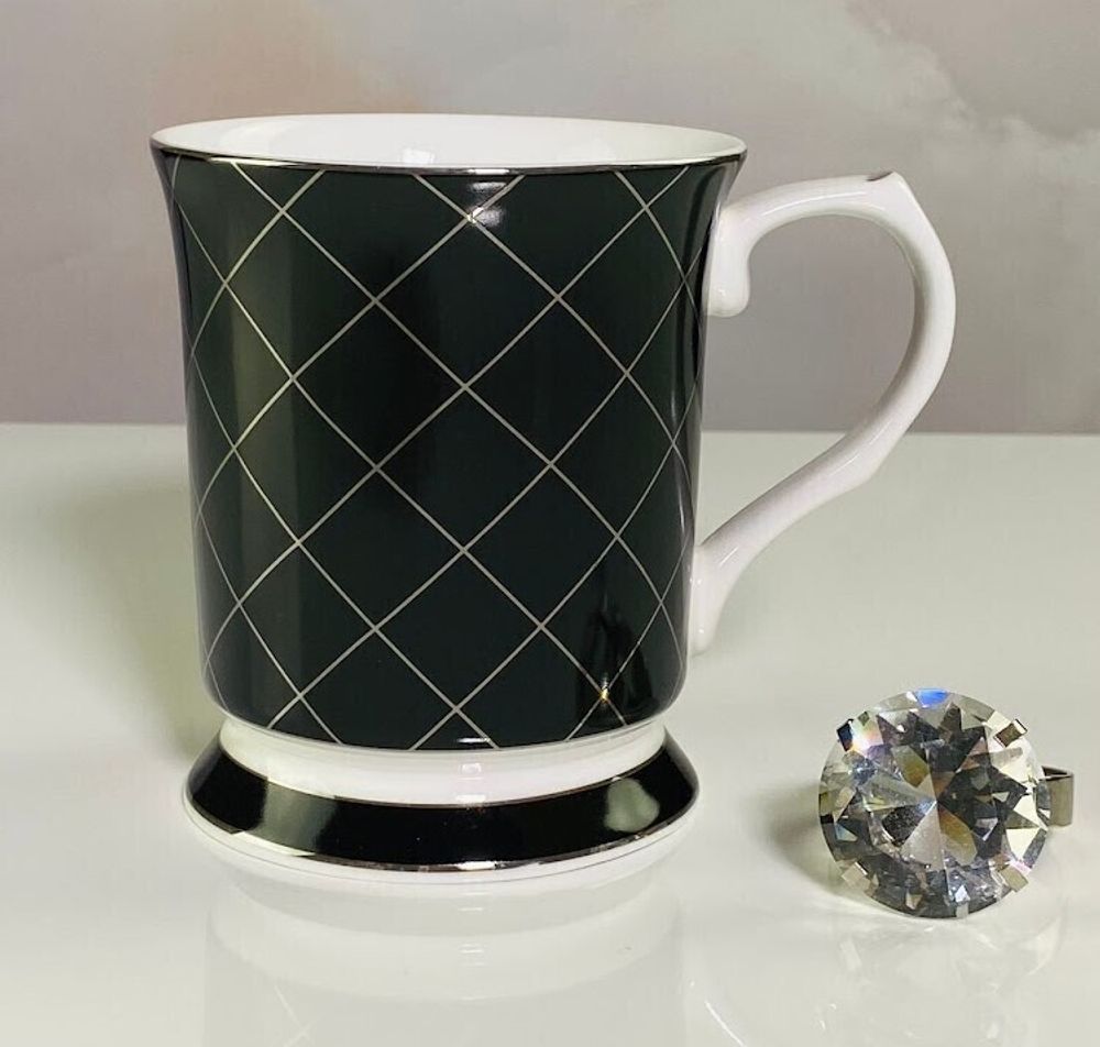 Lenardi 145-495 Кружка 350 мл PANDORA в под.уп.(х36)Костяной фарфор