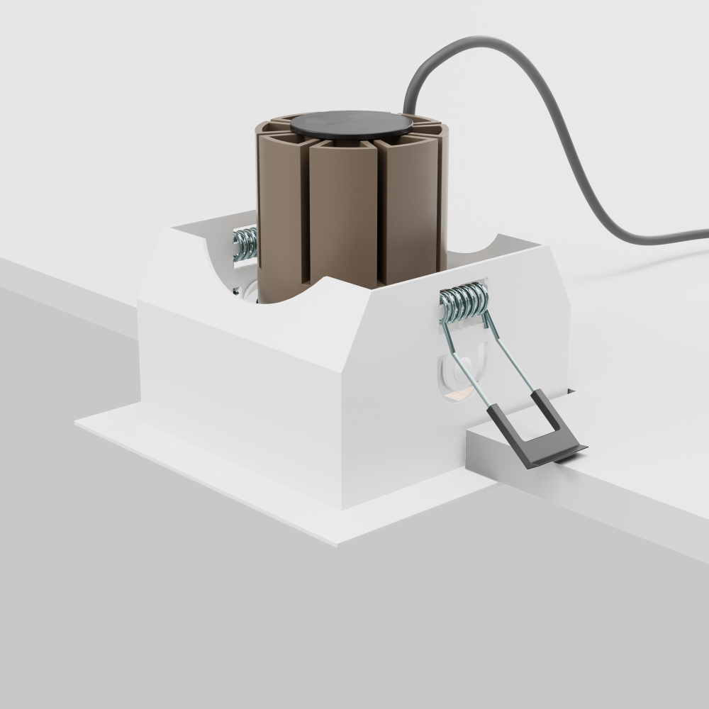 Встраиваемый светильник Technical DL008-12W2.7-3-4K-W