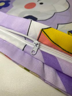 Постельное белье полисатин Simple House "Cloud" 1,5-сп Наволочка 50x70 см 1 шт Простынь на резинке 90x200 см Пододеяльник 145x215 см