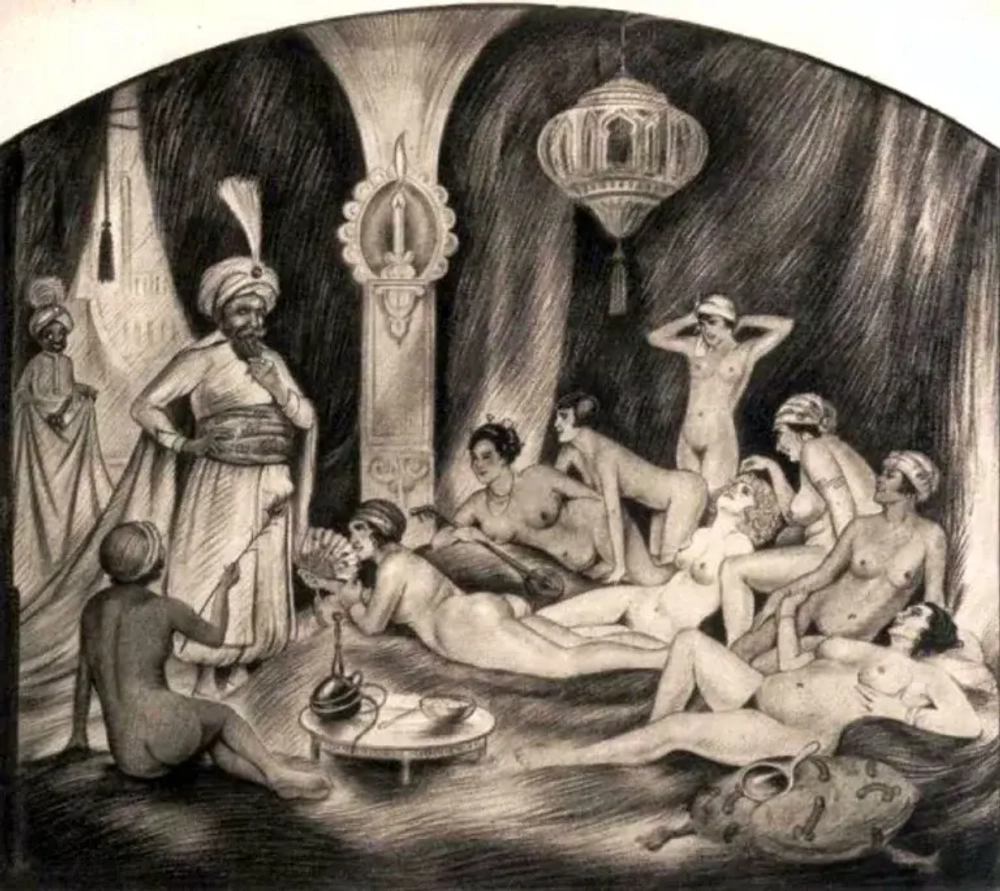 Eugene Reunier (1884-1960) aka Carl Breuer-Courth - эротическое искусство немецкого художника