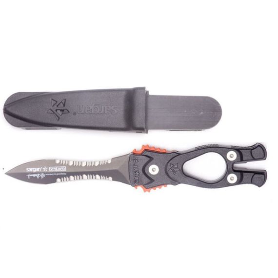 Нож Sargan Сталкер-стропорез Z1 Тефлоновое покрытие