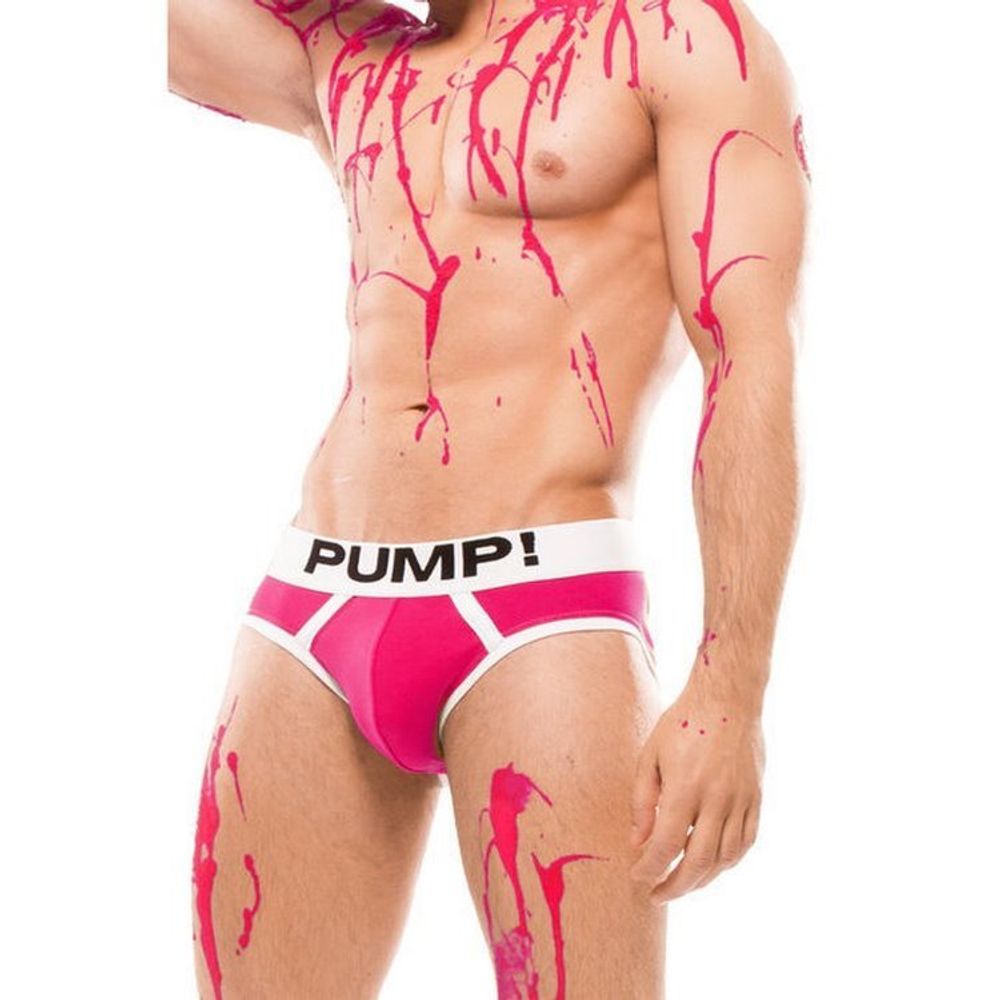 Мужские трусы брифы розовые PUMP! Brightlife Pink