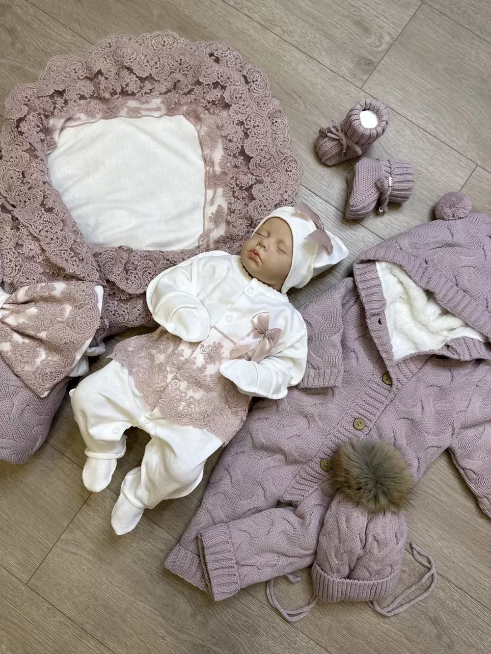 Конверт на выписку для новорожденных