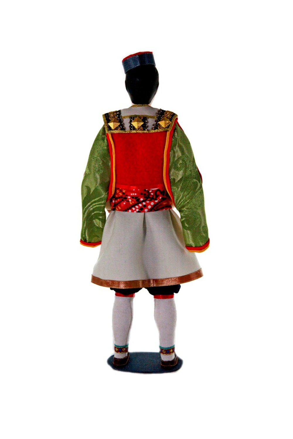 Кукла коллекционная в мужском костюме. Черногория. Южные славяне