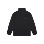 Толстовка Fear of God Essentials SS20 Black Mock Neck Sweatshirt, FOG-SS20-269
