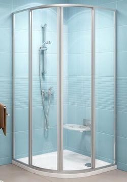 Душевой угол Ravak Supernova 80x80 белый+пеарл SKCP4-80 3114010011