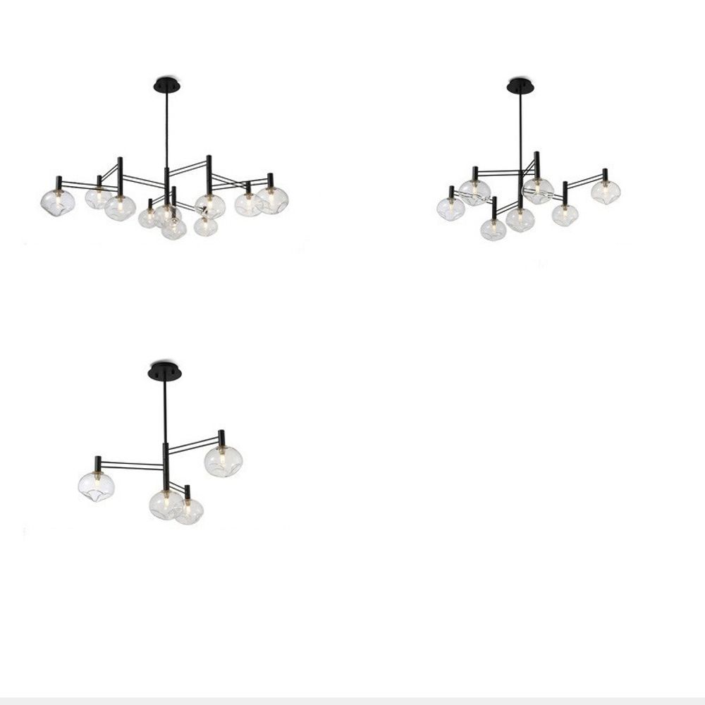 Люстра на штанге TEMPER L10 Black