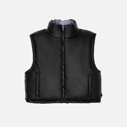 BLACK GRADIENT VEST