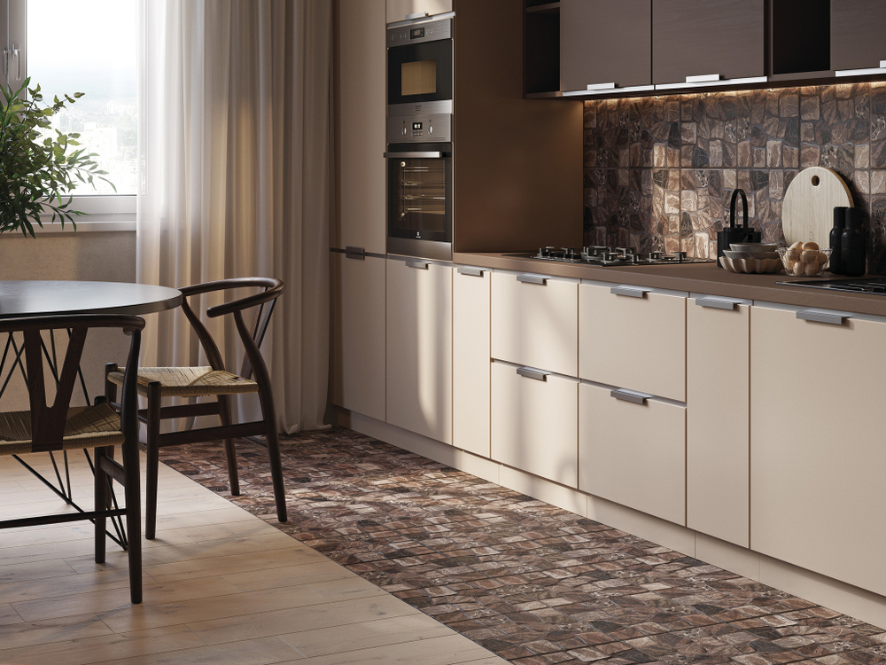 Глазурованный керамогранит Cersanit Loris 18.5x59.8 см 1.216 м² матовый цвет бежевый