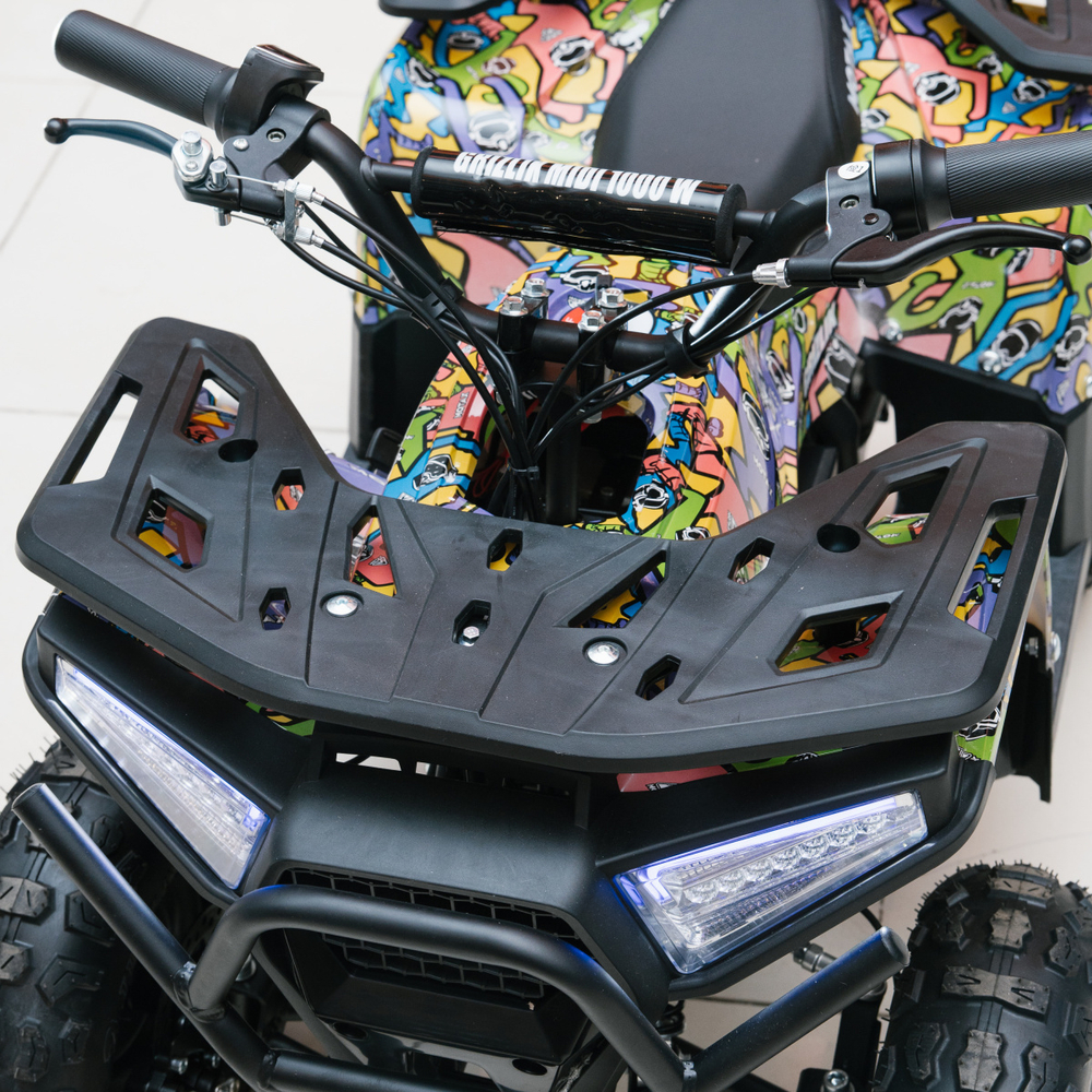 Детский электроквадроцикл MOTAX GRIZLIK MINI E1000 BW