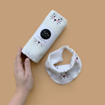 Муслиновый нагрудник Cat (ivory)