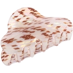 Заколка - краб для волос «AKS-EMPIRE», классика, микс 6 цветов, 8*4,5см