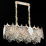 Citilux Darby CL309272 Люстра хрустальная подвесная Золото