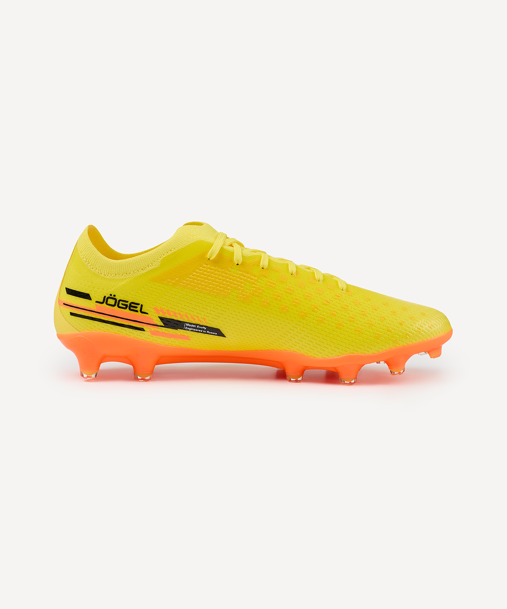 Бутсы футбольные Evofly FG Pro Yellow/orange
