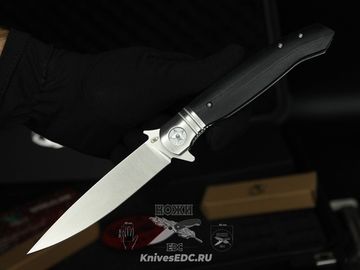 Складной нож REPTILIAN НКВД-01-1 c клинком из стали D2, рукоять G10