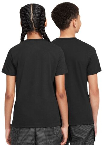 Футболка для мальчика теннисная Nike Kids Dri-Fit Rafa T-Shirt - черный