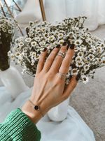 Браслет Black с черным ониксом