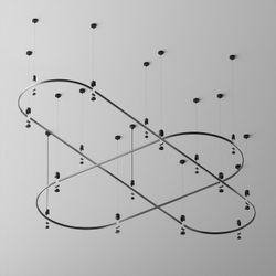 Трек накладной Maytoni Busbar trunkings Flarity TRX154-SR-D650-B