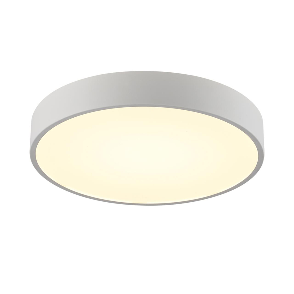 7757/36L MITRA LED SN 539 Светильник металл/акрил/белый LED (30Вт+6Вт) 4000K+4000K D400 IP20 подсветка QUASAR