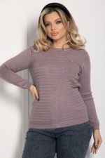 Джемпер Регина (пыльно-фиолетовый) Б12569-20 LT Collection