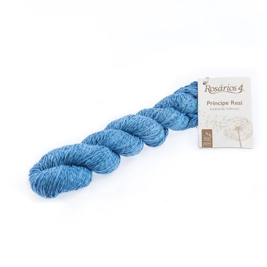 Пряжа ROSARIOS 4 Principe Real (50% лён, 36% хлопок, 14% шёлк)
