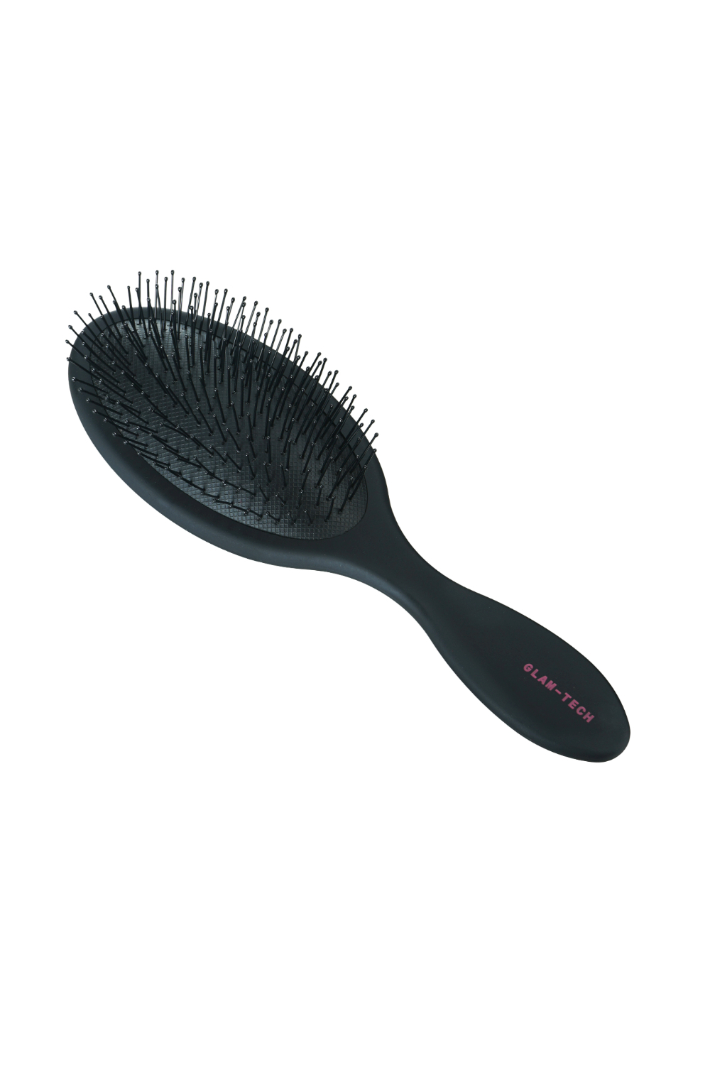 Овальная массажная щетка для бережного распутывания волос GLAM-TECH Wet Brush