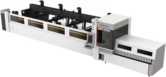 Лазерный труборез с двумя патронами HGTECH TP6322