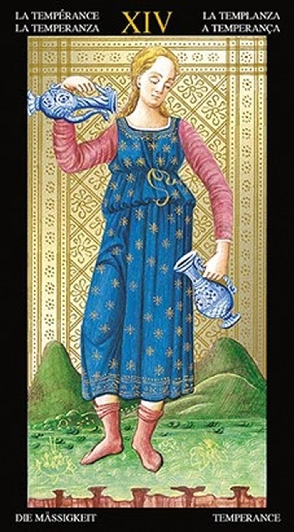 Golden Visconti Tarot - Grand Trumps / Таро Висконти Золотое. Старшие Арканы