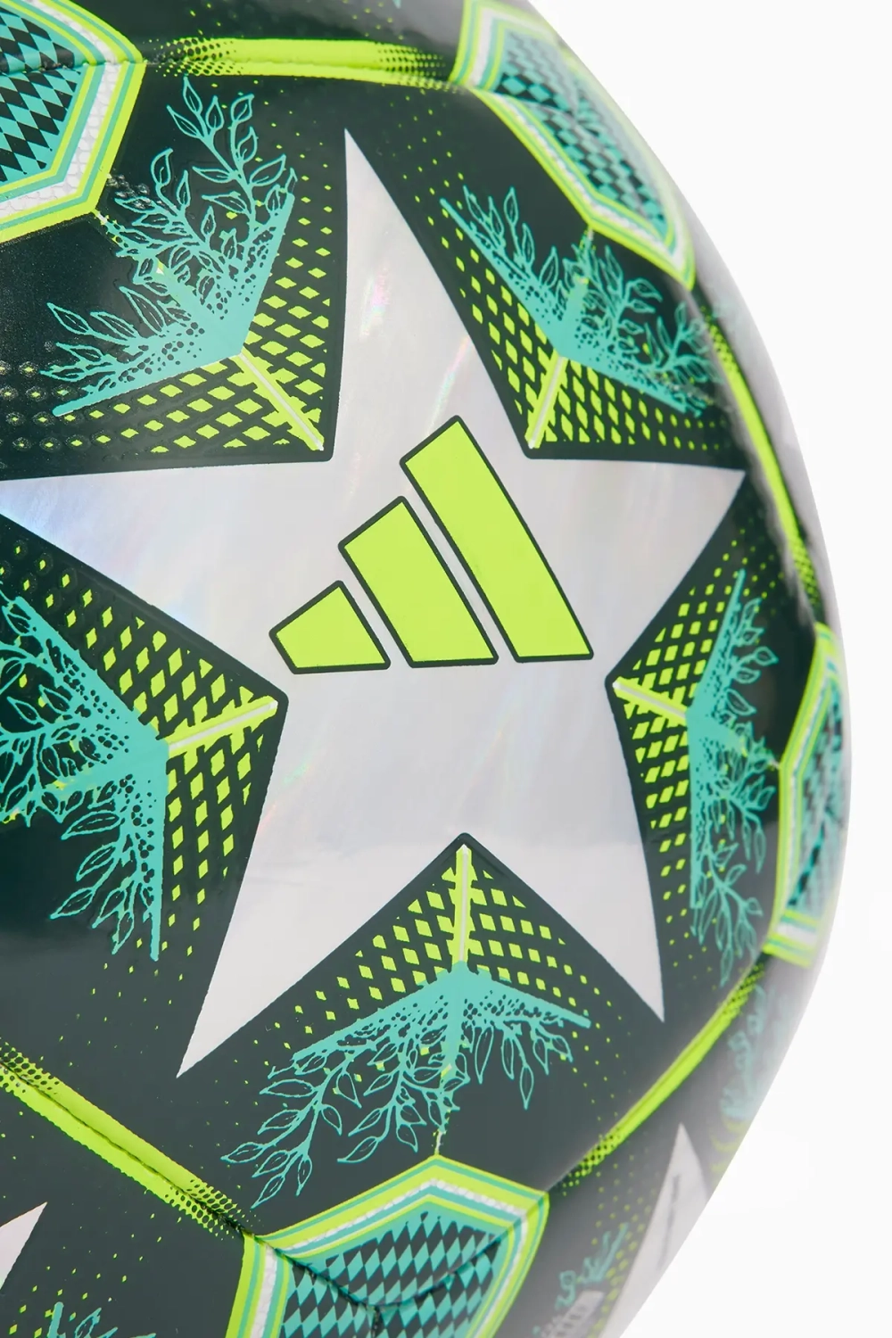 Футбольный мяч adidas UCL Training Foil 24/25 размер 5 - зеленый