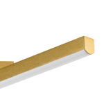 739013 Люстра PALLA 40W LED 1404LM ЗОЛОТО 3000-6000K