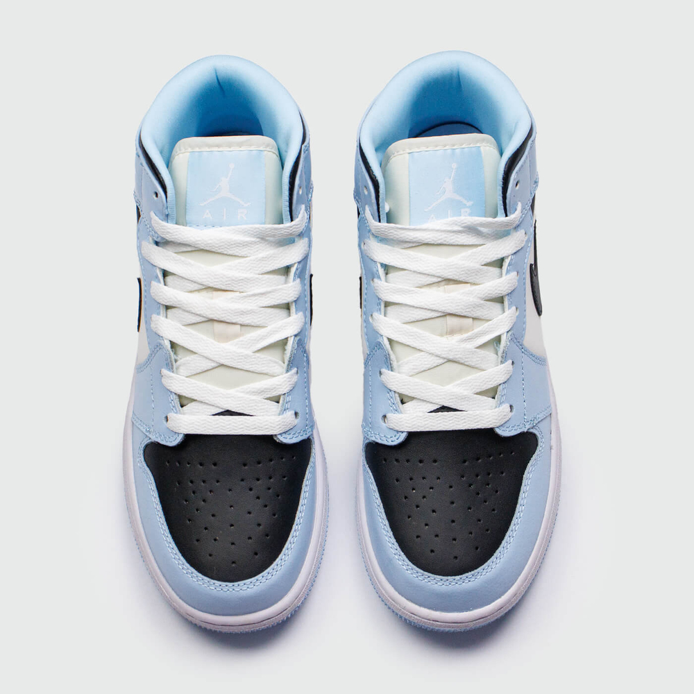 Кроссовки Air Jordan 1 High Light Blue / White