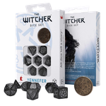 Набор игральных костей Ведьмак: Йеннифэр - Обсидиановая Звезда
