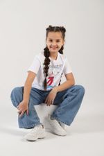 Фуфайка (футболка) для девочки Карнавал-1 Виотекс МОЛОЧНЫЙ