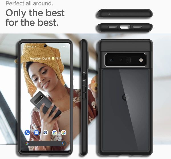 Чехол Spigen Ultra Hybrid для Google Pixel 6 Pro (2021) - Matte Black