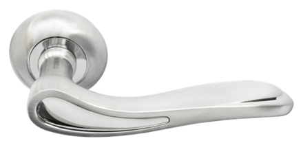 Дверные ручки Morelli "LONDON EYE" MH-26 SC/CP Цвет - Матовый хром/полированный хром