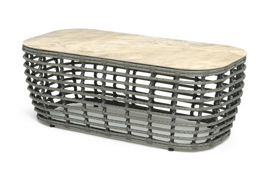 "Ницца" лаунж-зона из искусственного ротанга, цвет бронзовый