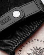 Водительские перчатки Cafe Leather Triton Driving Fingerless Gloves