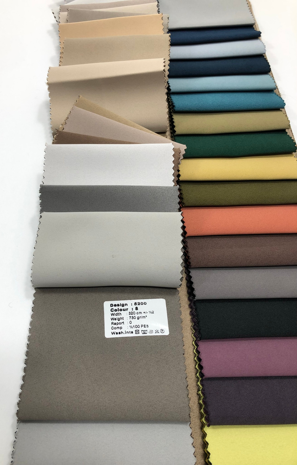 Портьерная ткань двусторонний dimout Megara арт. 5200 (высота 320 см, Турция)