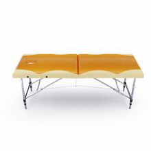 Массажный стол DFC NIRVANA Elegant PREMIUM, цвет оранжево-бежевый