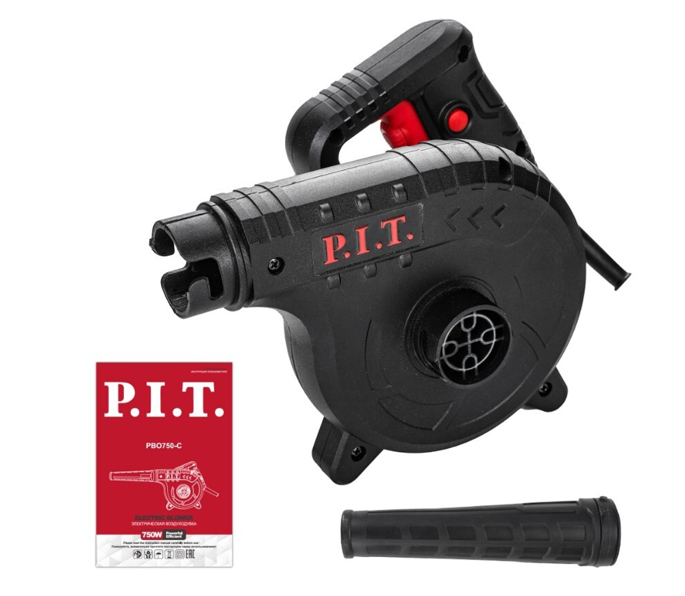 Воздуходувка электрическая PBO750-C (750 Вт, произв-ть 2,8 м3/мин, 0-19300 об/мин, функция пылесоса)