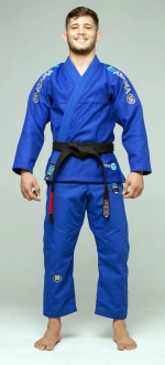 Кимоно ATAMA - Black Mundial 10 Blue