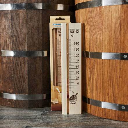 Термометр для сауны и бани бол. ТСС-2Б, в блистере "Баня"