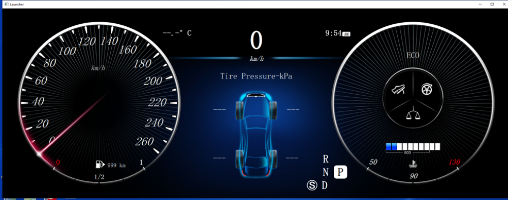 Цифровая приборная ЖК панель для Mercedes-Benz E-класс 2010-2013 (W212) RDL-1317B