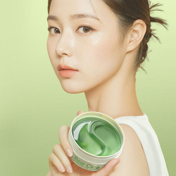 Гидрогелевые патчи с центеллой азиатской Prreti Real Cica Hydrogel Eye Patch, 60шт