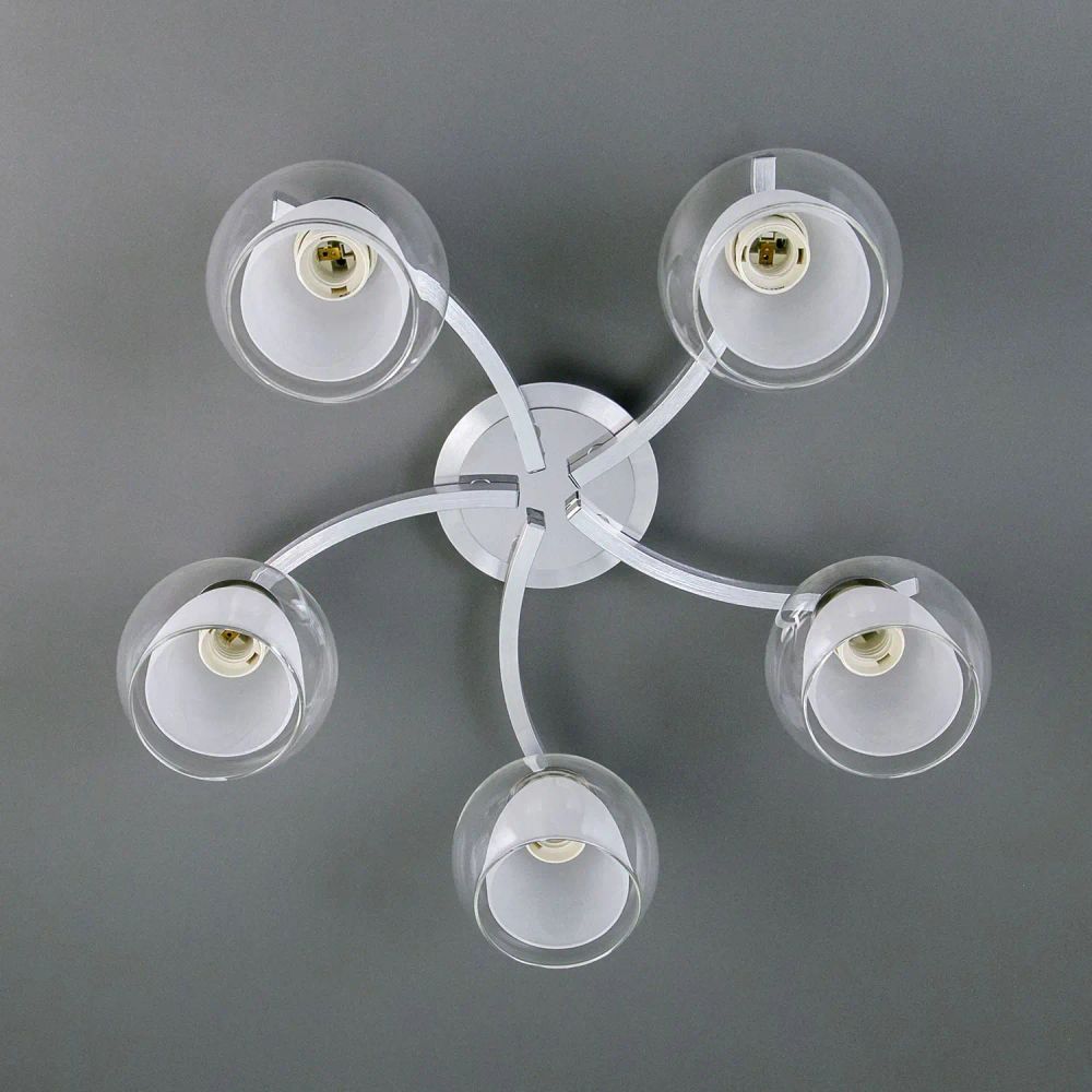 Citilux Кристи CL152157 Люстра потолочная Алюминий Хром