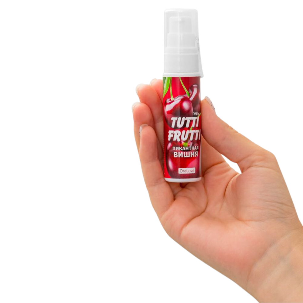Tutti-Frutti Пикантная вишня - съедобная смазка