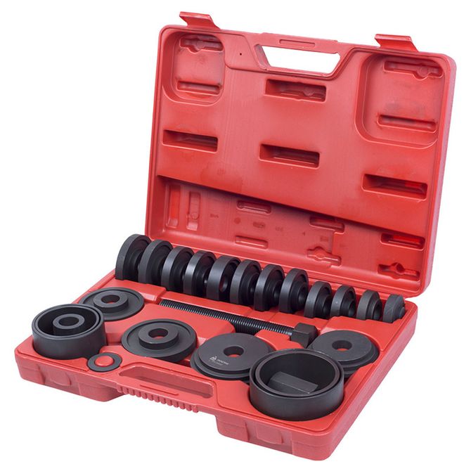МАСТАК (100-30022C) Набор оправок для монтажа и демонтажа ступичных подшипников, кейс, 22 предмета