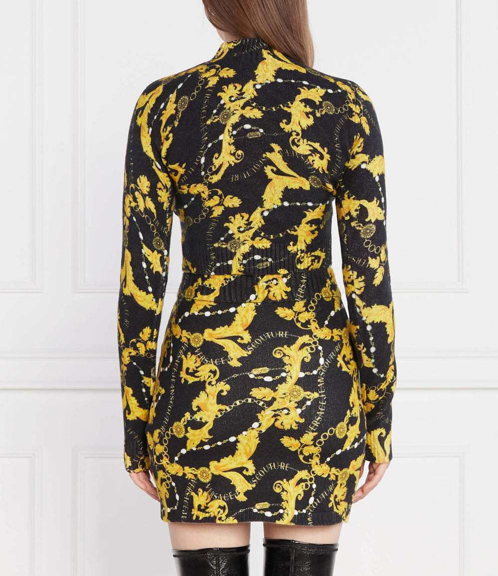 Свитер Versace Jeans Couture - черный(75HAFM40CM34N)